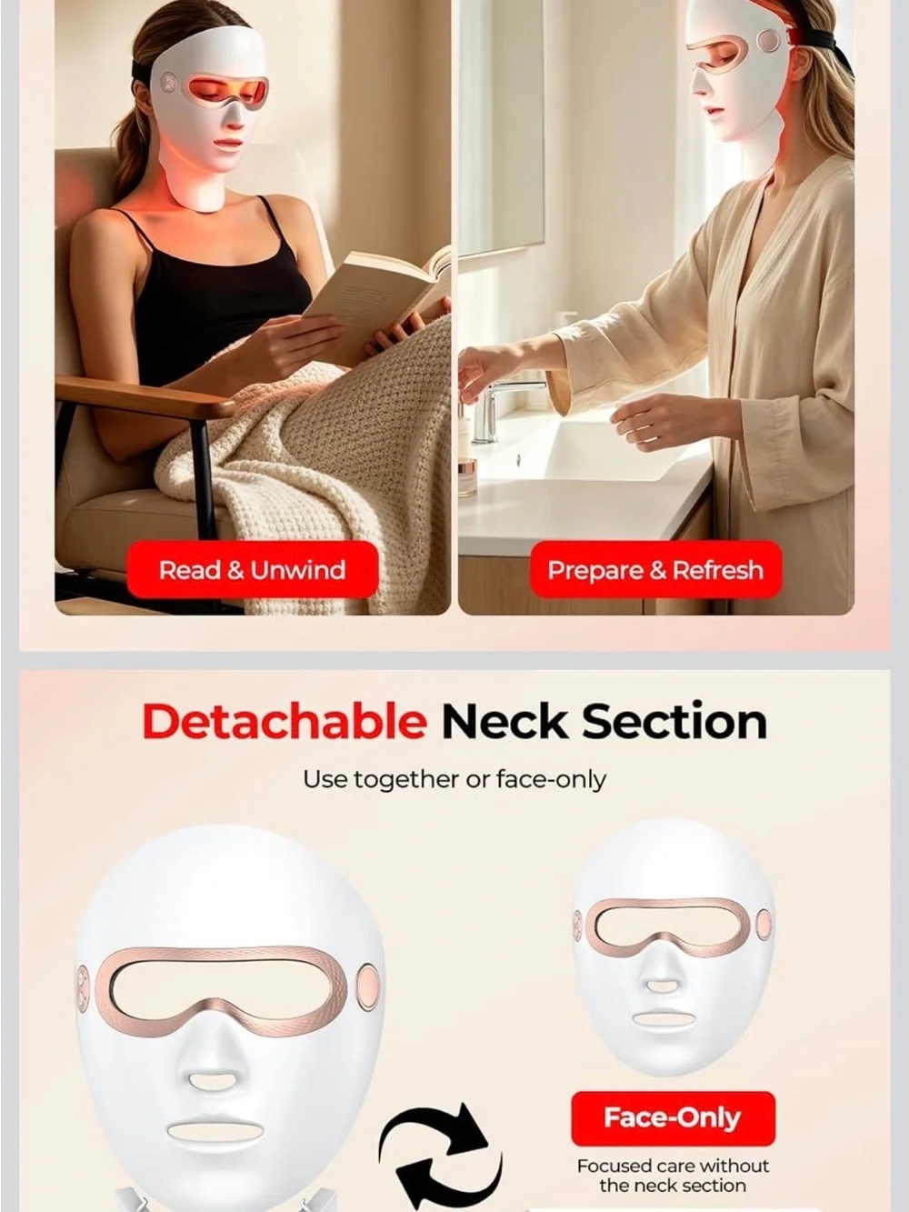 Lovsheme LED Light Therapy Mask- Sealed Brand New